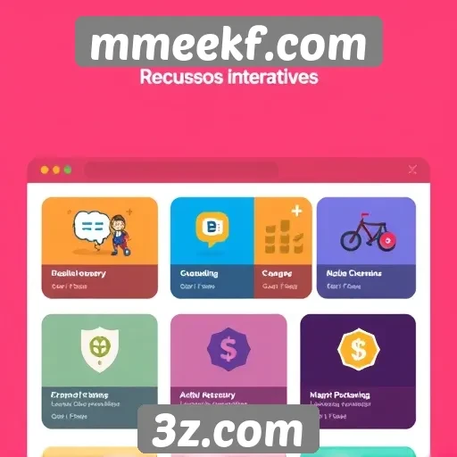 novos recursos interativos no site mmeekf.com