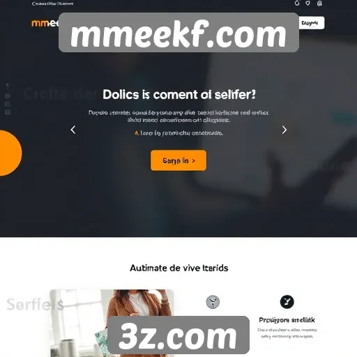 Características de usabilidade do site mmeekf.com